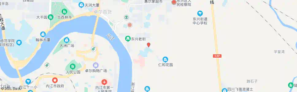 内江东九路口_公交站地图_内江公交_妙搜公交查询2025