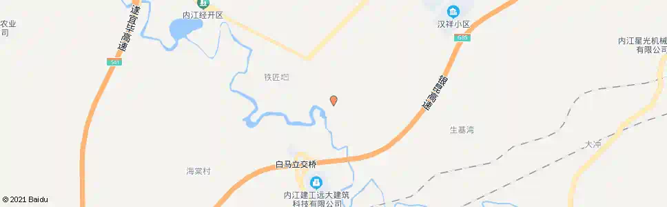 内江九盘小学_公交站地图_内江公交_妙搜公交查询2025