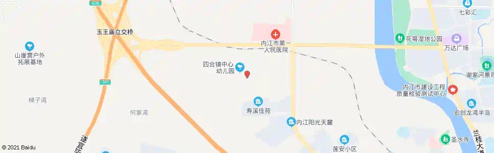 内江寿溪桥_公交站地图_内江公交_妙搜公交查询2025