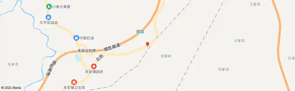 内江枷担湾_公交站地图_内江公交_妙搜公交查询2025