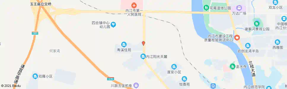 内江邱家山_公交站地图_内江公交_妙搜公交查询2025