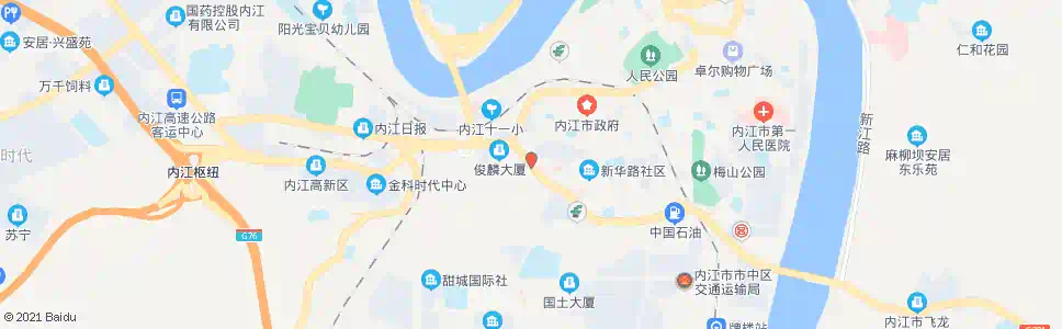 内江晏家湾_公交站地图_内江公交_妙搜公交查询2025