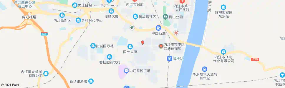 内江临江丽景_公交站地图_内江公交_妙搜公交查询2025