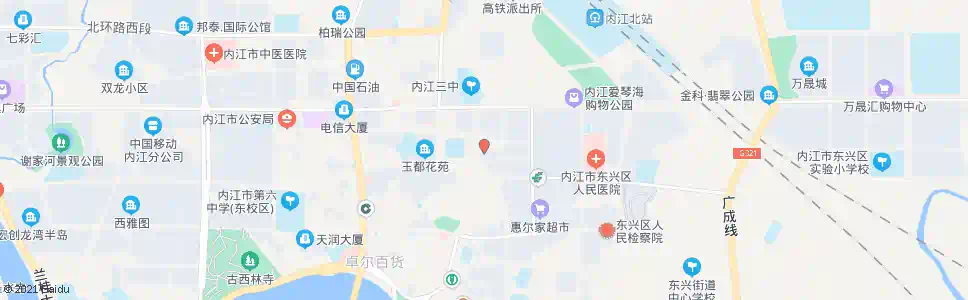 内江师范附小_公交站地图_内江公交_妙搜公交查询2025