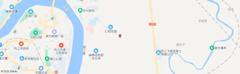 内江肖家冲_公交站地图_内江公交_妙搜公交查询2025