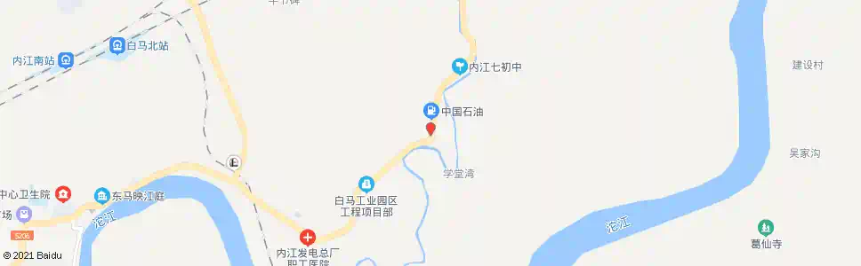 内江双河_公交站地图_内江公交_妙搜公交查询2025