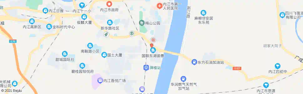 内江东兴区转盘_公交站地图_内江公交_妙搜公交查询2025