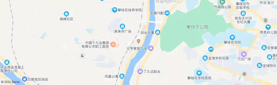 攀枝花健康路_公交站地图_攀枝花公交_妙搜公交查询2025