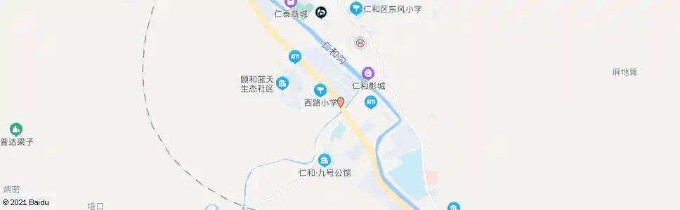 攀枝花土城街_公交站地图_攀枝花公交_妙搜公交查询2025