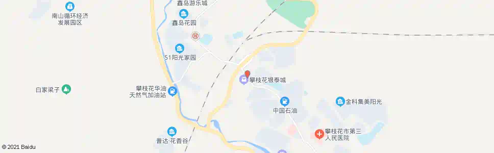 攀枝花云盘路_公交站地图_攀枝花公交_妙搜公交查询2025