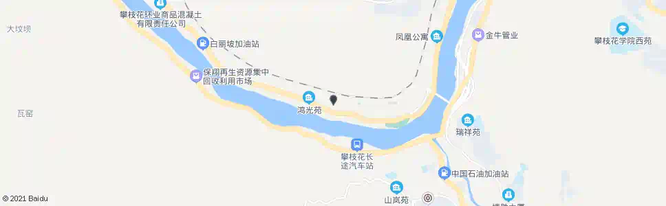 攀枝花向阳路_公交站地图_攀枝花公交_妙搜公交查询2025