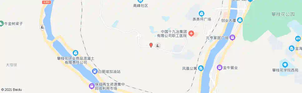 攀枝花大花地桥_公交站地图_攀枝花公交_妙搜公交查询2025