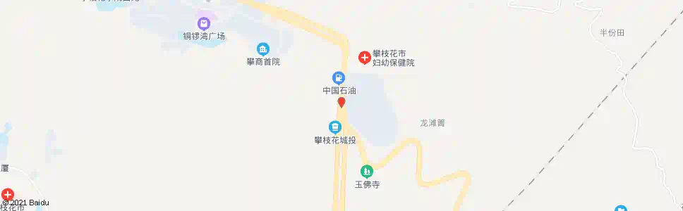 攀枝花玉佛寺_公交站地图_攀枝花公交_妙搜公交查询2025