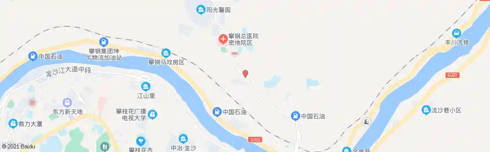 攀枝花游泳池_公交站地图_攀枝花公交_妙搜公交查询2025