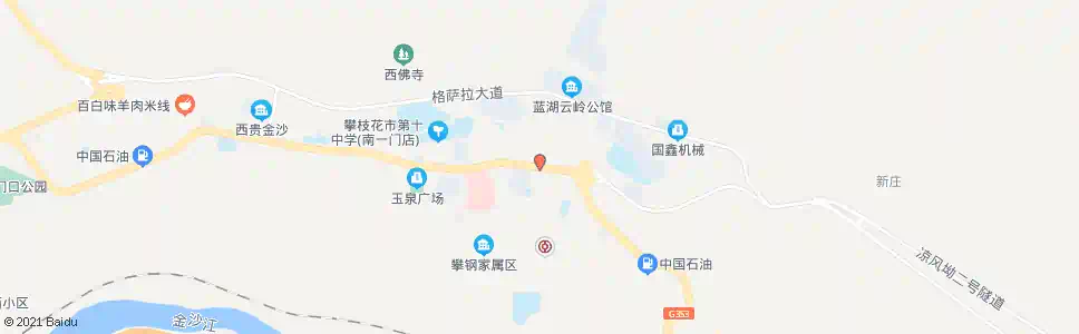 攀枝花清香坪_公交站地图_攀枝花公交_妙搜公交查询2025