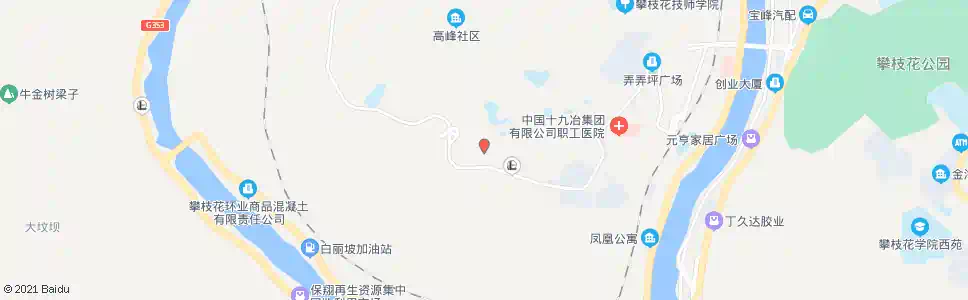 攀枝花民乐社区_公交站地图_攀枝花公交_妙搜公交查询2025