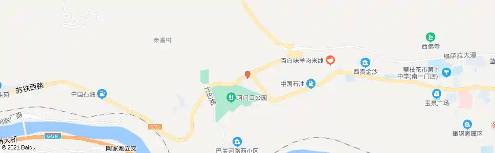 攀枝花乌龟井_公交站地图_攀枝花公交_妙搜公交查询2025