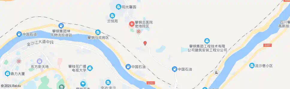 攀枝花矿业站_公交站地图_攀枝花公交_妙搜公交查询2025