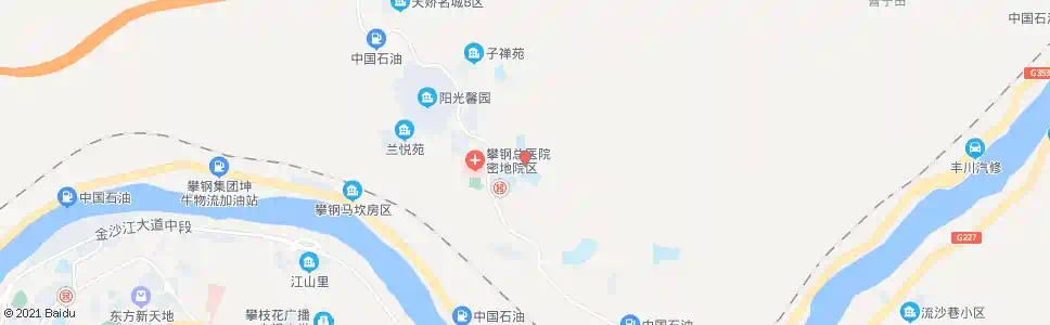 攀枝花市十五中_公交站地图_攀枝花公交_妙搜公交查询2025