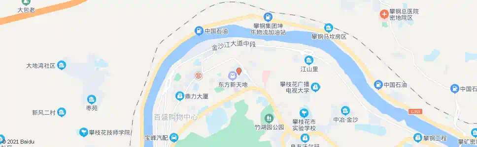 攀枝花博物馆_公交站地图_攀枝花公交_妙搜公交查询2025