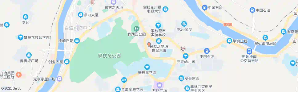 攀枝花粮食局_公交站地图_攀枝花公交_妙搜公交查询2025