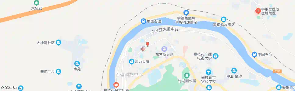 攀枝花电影院_公交站地图_攀枝花公交_妙搜公交查询2025