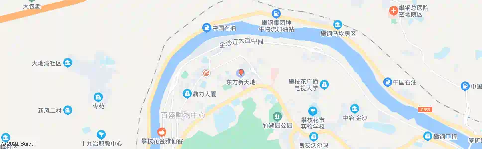 攀枝花榕树街_公交站地图_攀枝花公交_妙搜公交查询2025