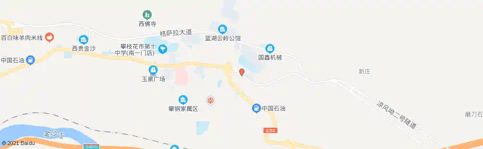 攀枝花立交桥_公交站地图_攀枝花公交_妙搜公交查询2025