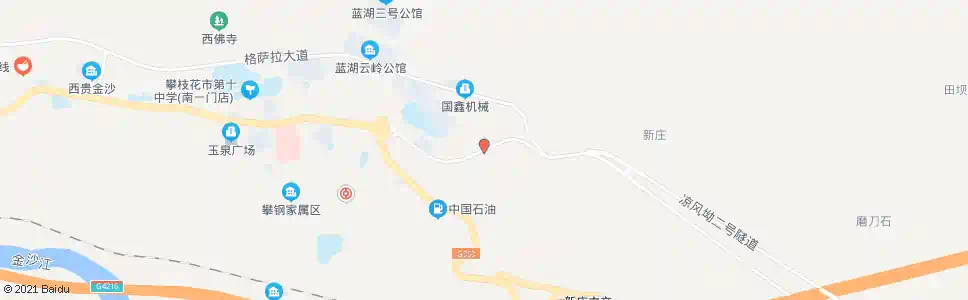 攀枝花铸钢厂_公交站地图_攀枝花公交_妙搜公交查询2025