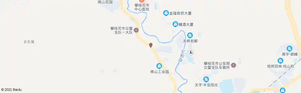 攀枝花四海汽车装饰_公交站地图_攀枝花公交_妙搜公交查询2025