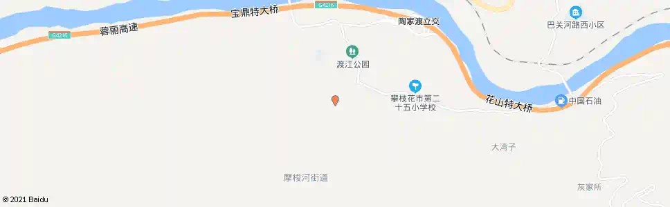 攀枝花太平北路_公交站地图_攀枝花公交_妙搜公交查询2025