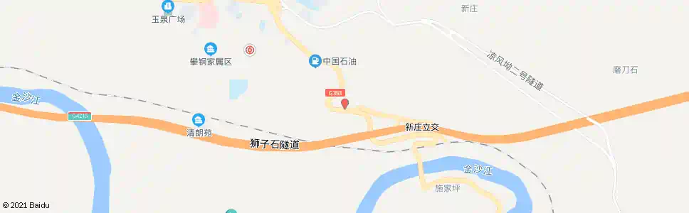 攀枝花何家湾_公交站地图_攀枝花公交_妙搜公交查询2025