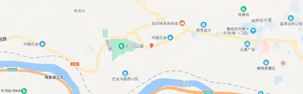 攀枝花动力站_公交站地图_攀枝花公交_妙搜公交查询2025