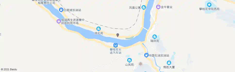 攀枝花机动公司_公交站地图_攀枝花公交_妙搜公交查询2025