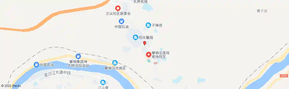 攀枝花雅竹苑_公交站地图_攀枝花公交_妙搜公交查询2025