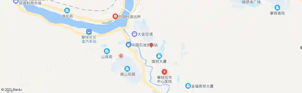 攀枝花东区政府_公交站地图_攀枝花公交_妙搜公交查询2025