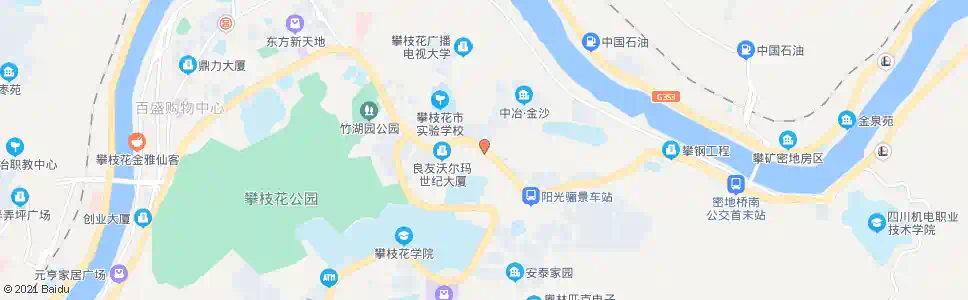 攀枝花公交总公司_公交站地图_攀枝花公交_妙搜公交查询2025