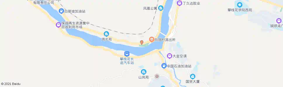 攀枝花攀钢公司_公交站地图_攀枝花公交_妙搜公交查询2025