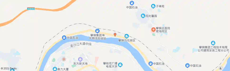 攀枝花佳运巷_公交站地图_攀枝花公交_妙搜公交查询2025