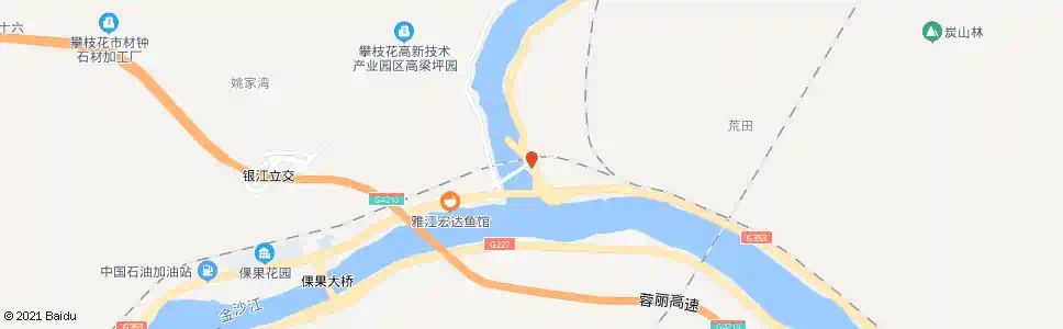 攀枝花雅江大桥_公交站地图_攀枝花公交_妙搜公交查询2025