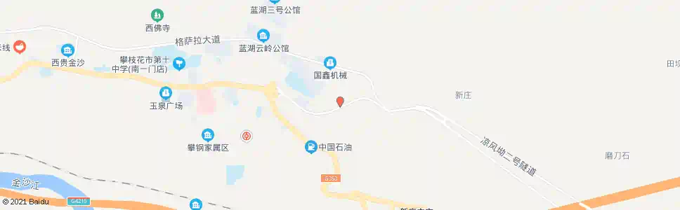 攀枝花万立桥_公交站地图_攀枝花公交_妙搜公交查询2025