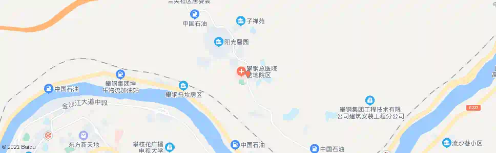 攀枝花瓜子坪_公交站地图_攀枝花公交_妙搜公交查询2025