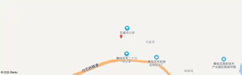 攀枝花五道河_公交站地图_攀枝花公交_妙搜公交查询2025