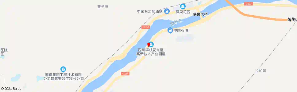 攀枝花流沙坡_公交站地图_攀枝花公交_妙搜公交查询2025