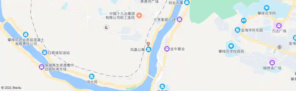 攀枝花长寿路_公交站地图_攀枝花公交_妙搜公交查询2025