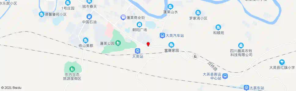 遂宁客馆街_公交站地图_遂宁公交_妙搜公交查询2025