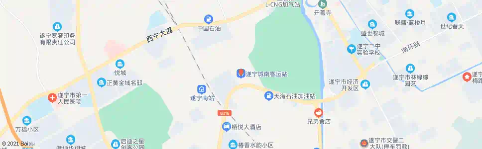 遂宁汽车站_公交站地图_遂宁公交_妙搜公交查询2025