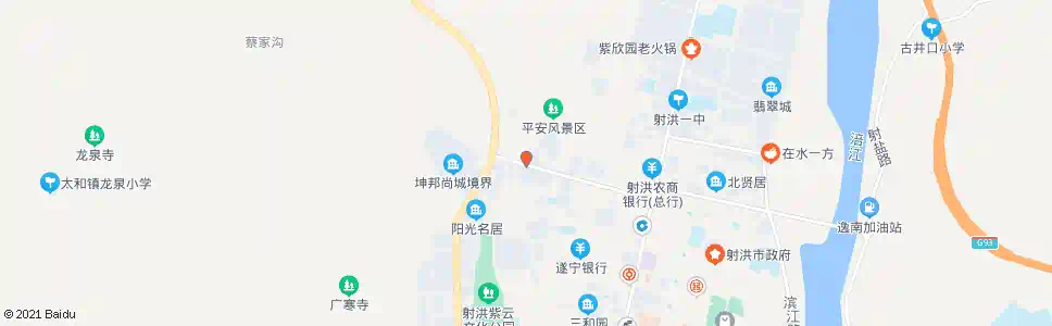 遂宁虹桥路_公交站地图_遂宁公交_妙搜公交查询2025