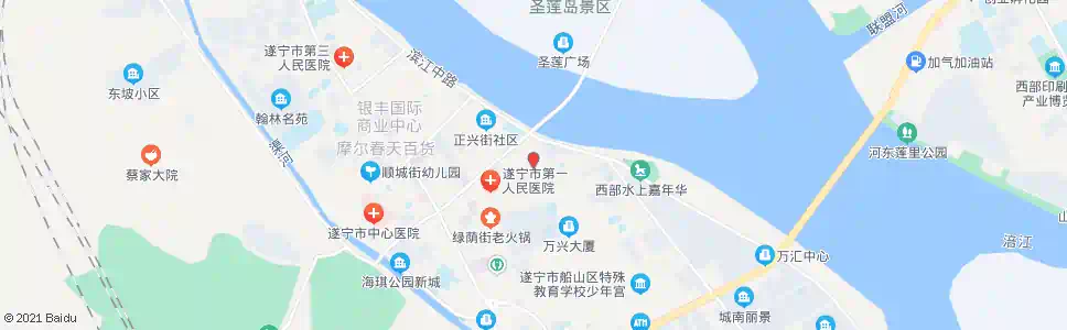 遂宁油房街东口_公交站地图_遂宁公交_妙搜公交查询2025