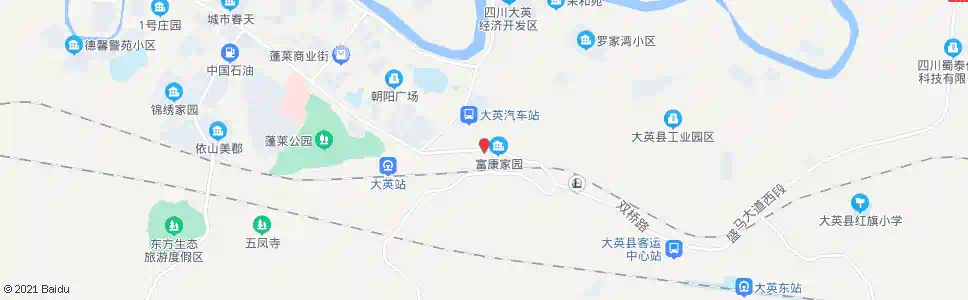 遂宁江南东路_公交站地图_遂宁公交_妙搜公交查询2025
